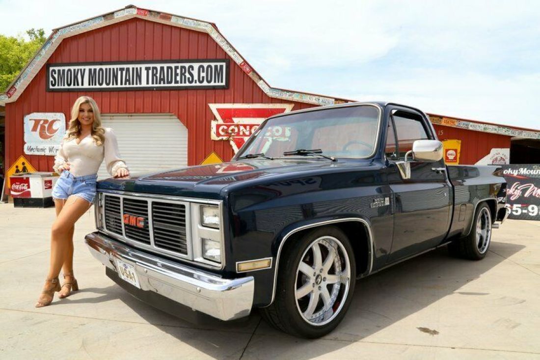 1985 GMC High Sierra 1500 350 V8 Factory AC 350 Turbo Custom Wheels TN Truck 1985 GMC High Sierra 1500