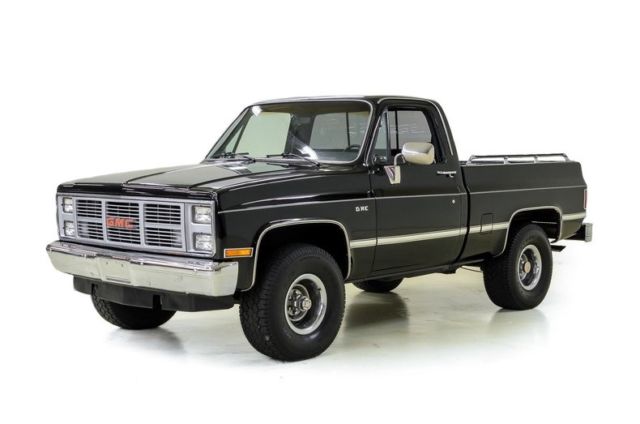 1985 GMC K1500 81021 Miles Black Pickup Truck 305 ci 3-Spd Auto 1985 GMC K1500 --