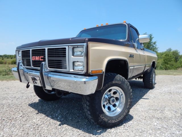 1985 GMC K30 Sierra Classic, 454 Big Block V-8, Lifted, Rust Free, 4x4 1985 Chevrolet C/K Pickup 3500 Silverado