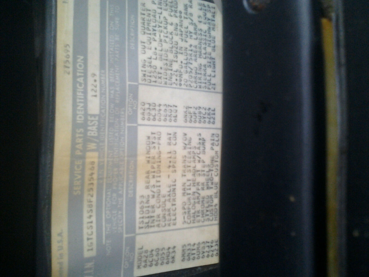 1985 GMC S-15 SERRIA - photo 11