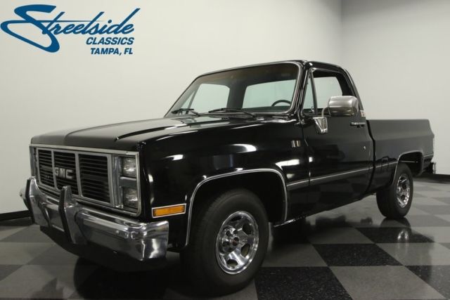 1985 GMC Sierra 1500 65725 Miles Black Pickup Truck 5.7 Liter V8 3 Speed Automat 1985 GMC Sierra 1500 1500