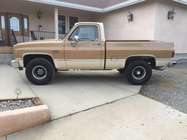 1985 gmc sierra classic four wheel drive chevy c10 short bed 1985 GMC Sierra 1500