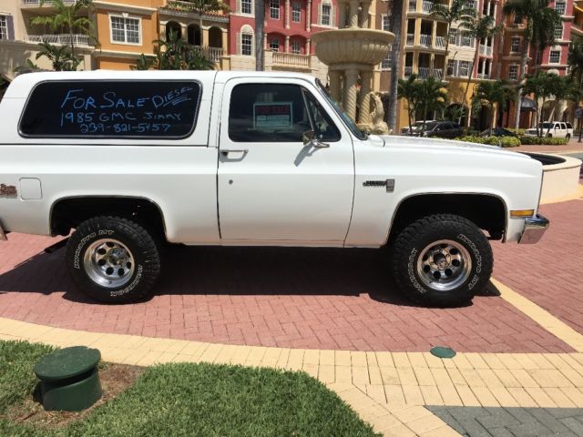 1985 GMC Sierra Classic Jimmy 4x4 Diesel 1985 GMC Jimmy Sierra Classic K1500 Jimmy Full Size SUV