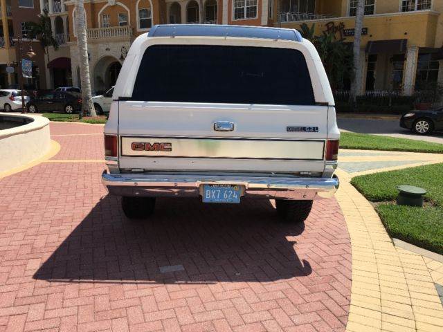 1985 GMC Jimmy Sierra Classic K1500 Jimmy Full Size SUV - photo 6