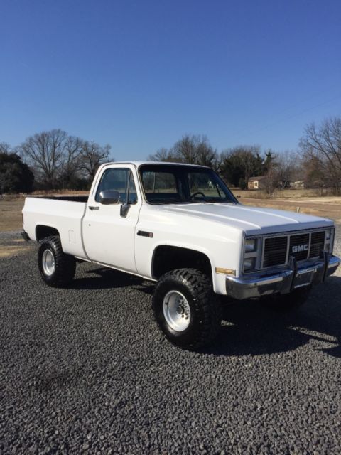 1985 GMC SIERRA K1500 4x4 CHEVROLET TRUCK SILVERADO 1985 GMC Sierra 1500
