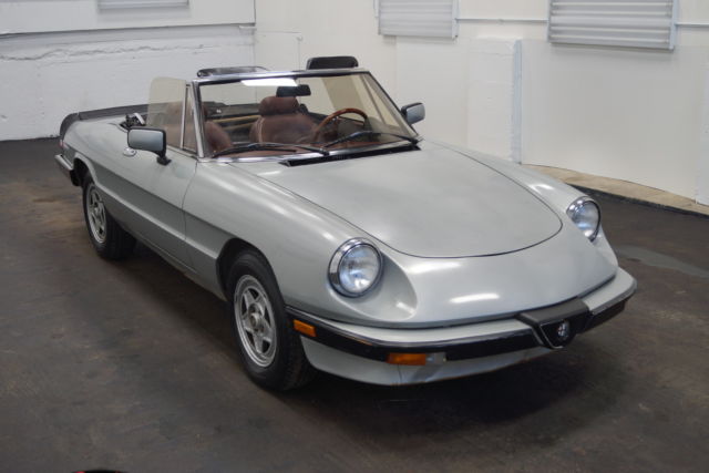 1985 Gray 2Ltr 5 spd man! 1985 Alfa Romeo Veloce 2Ltr 5 spd man