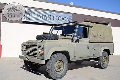 1985 Green defender 4X4 4 wheel drive Tithonus 110 Land Rover 1985 Land Rover Tithonus 110 LHD Hardtop defender 110 4X4 4 wheel