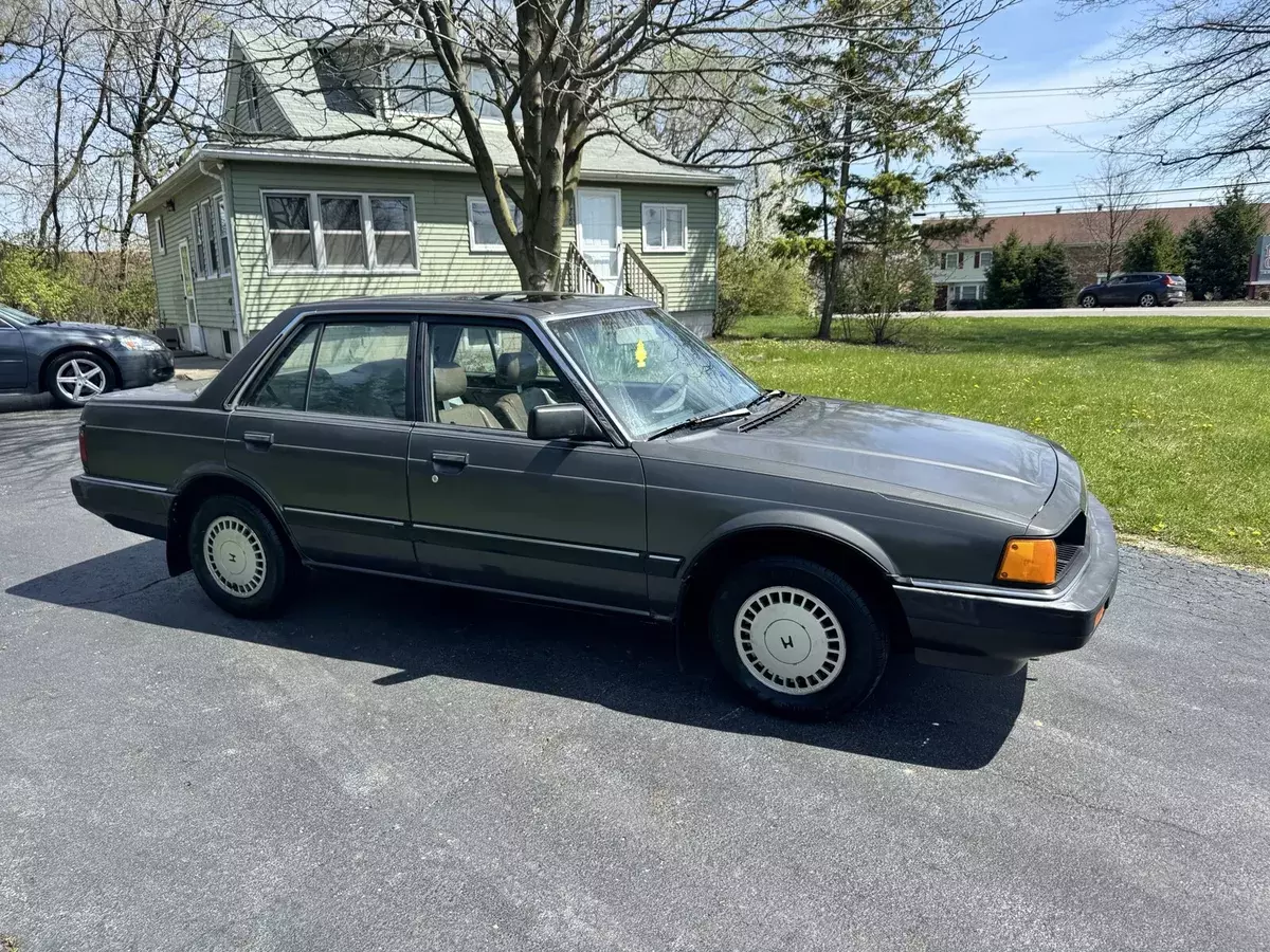 1985 Honda Accord Sedan Grey SEI 1.8 1985 Honda Accord SEI 1.8