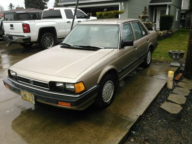 1985 Honda Accord Sedan Near Mint Condition 1985 Honda Accord