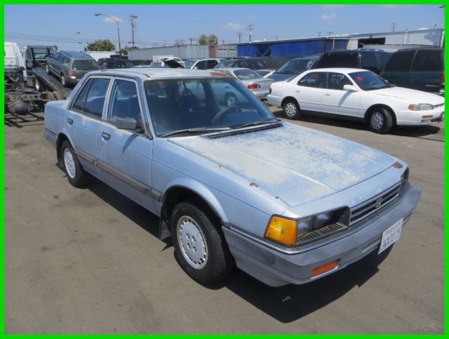 1985 Honda Accord Used 1.8L I4 12V Manual NO RESERVE 1985 Honda Accord