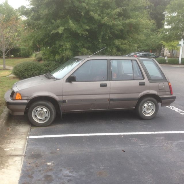 1985 Honda Civic Wagon Wagovan 1985 Honda Civic Wagon