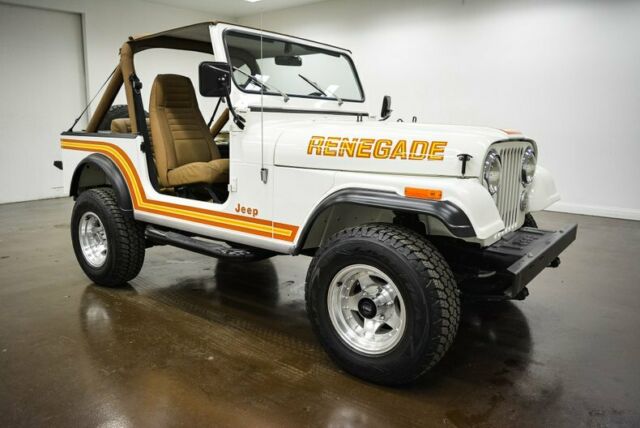 1985 Jeep CJ 50450 Miles White 4.2L 6-cylinder 5-speed Manual 1985 Jeep CJ --