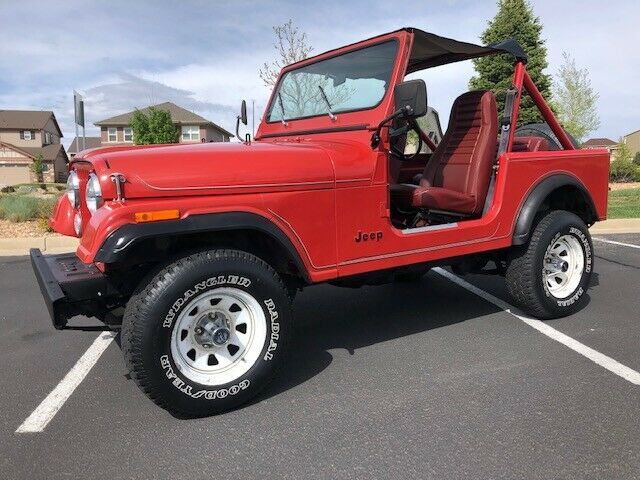 1985 JEEP CJ-7 GREAT LOOKING JEEP SEBRING RED 1 OWNER READY FOR SUMMER FUN!! 1985 Jeep CJ BASE