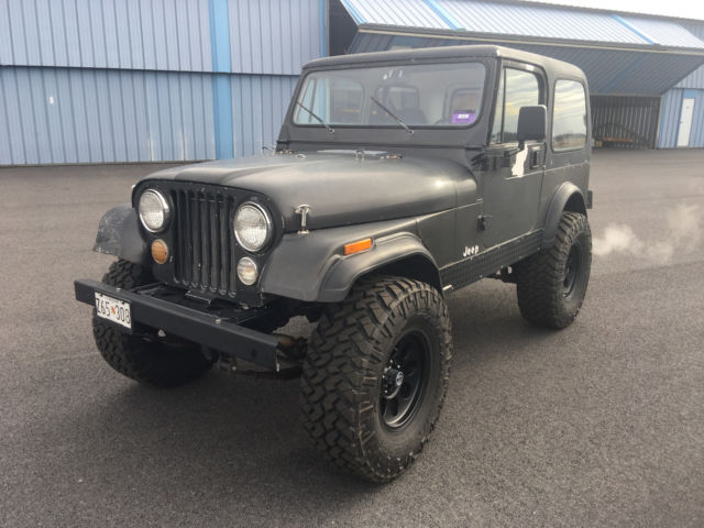 1985 Jeep CJ-7, Wide Track, 4.2 6 Cylinder, Hard Top / Doors, Lots of New Parts 1985 Jeep CJ
