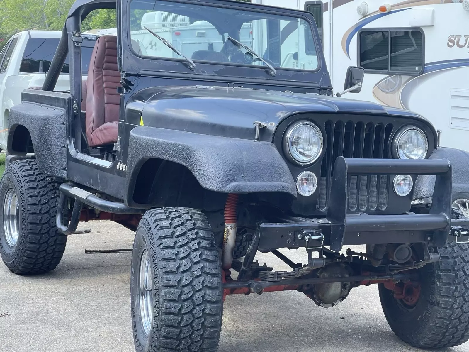 1985 Jeep CJ SUV Black CJ7 1985 Jeep CJ CJ7