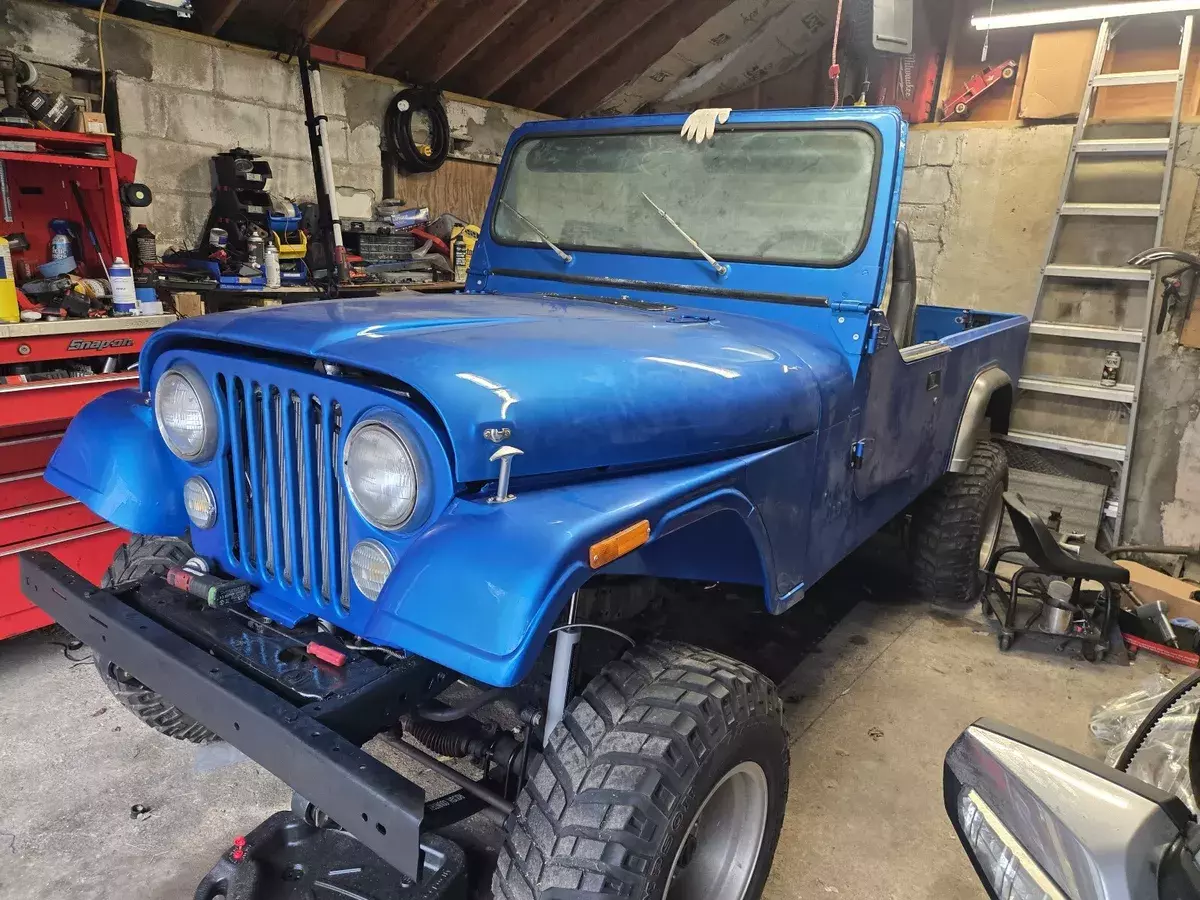 1985 Jeep CJ SUV Blue CJ8 1985 Jeep CJ CJ8