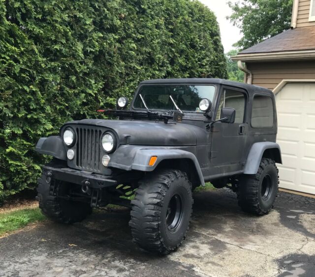 1985 Jeep CJ7 flat black ready to go best vehicle I ever owned 1985 Jeep CJ