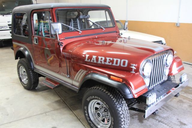 1985 Jeep CJ7 Laredo 31K Miles! ORIGINAL UNRESTORED CJ 7 cj5 1985 Jeep CJ Laredo