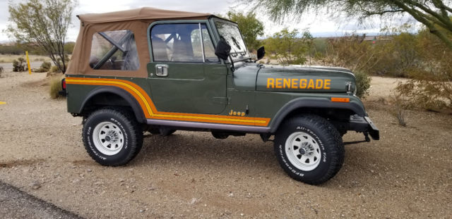 1985 Jeep CJ7 Renegade ~ Very Low Miles! CJ-7 1985 Jeep CJ Renegade