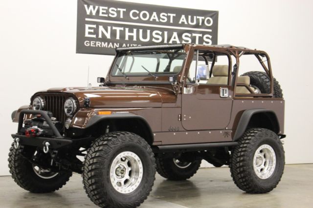 1985 Jeep CJ7.....Fully Customized..Heavily Modified...700 Miles On Build 1985 Jeep CJ CJ7
