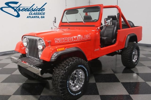1985 Jeep CJ8 Scrambler 97872 Miles Red Jeep 258 CI - Inline 6 4 Speed Manual 1985 Jeep CJ Scrambler