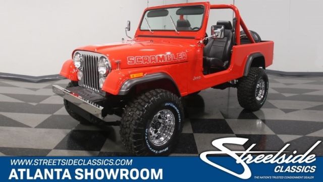 1985 Jeep CJ8 Scrambler Jeep 258 CI - Inline 6 4 Speed Manual Classic Vintage Co 1985 Jeep CJ Scrambler