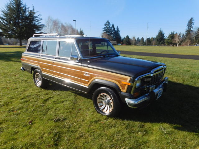 1985 Jeep Grand Wagoneer Base Sport Utility 4-Door 5.9L V8 GAS 131XXX ORIG MILES 1985 Jeep Wagoneer Base Sport Utility 4-Door
