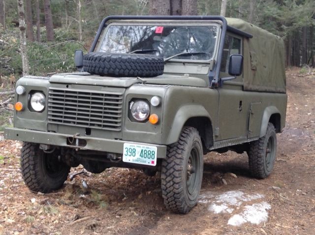 1985 Land Rover Defender 110 Soft Top (military) 1985 Land Rover Defender