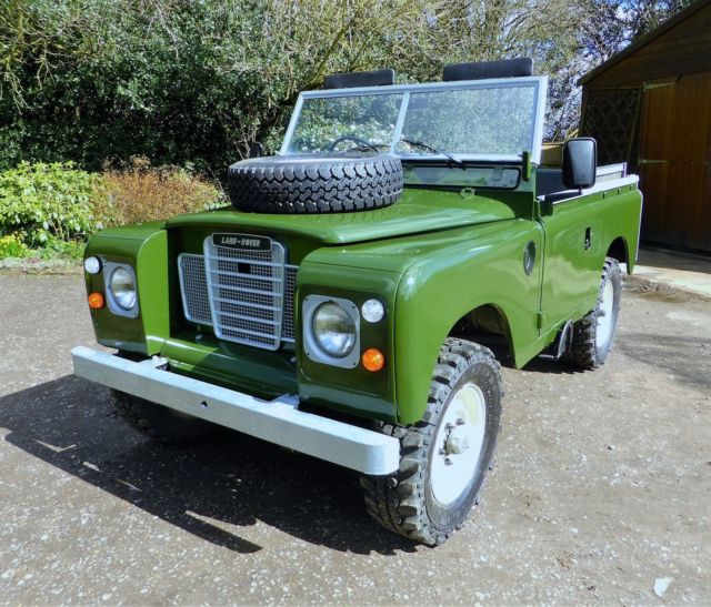 1985 Land Rover Series 3 88" Ex Military Soft Top 1985 Land Rover Defender Series 3
