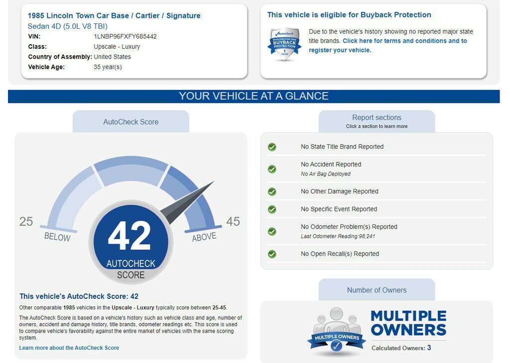 1985 Lincoln Town Car - photo 3