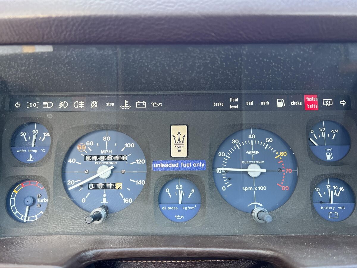 1985 Maserati Biturbo - 18K Miles - Exceptional Condition - Must See - photo 13