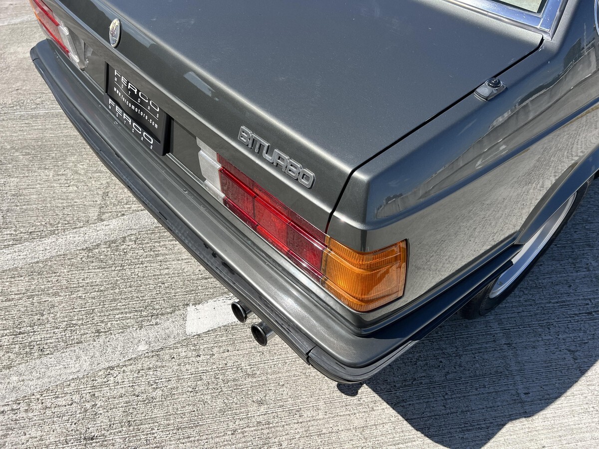 1985 Maserati Biturbo - 18K Miles - Exceptional Condition - Must See - photo 12