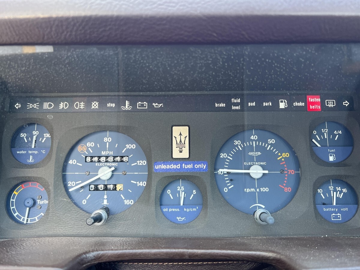 1985 Maserati Biturbo - 18K Miles - Exceptional Condition - Must See - photo 5