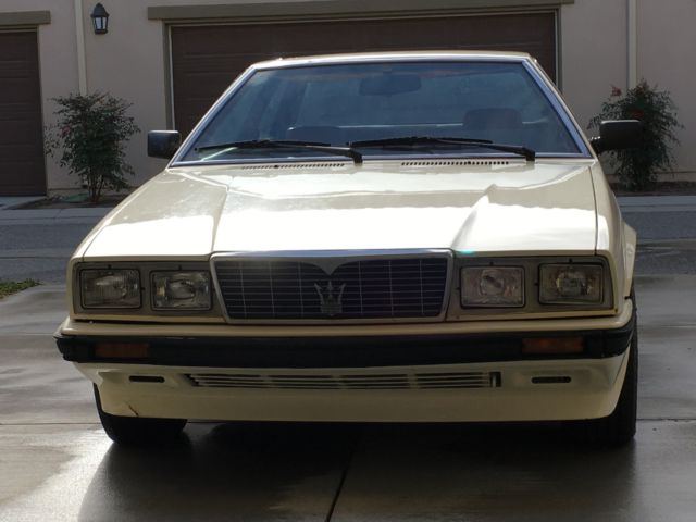 1985 Maserati Biturbo Original Owner Under 60k Original Miles Service Records 1985 Maserati Coupe Coupe
