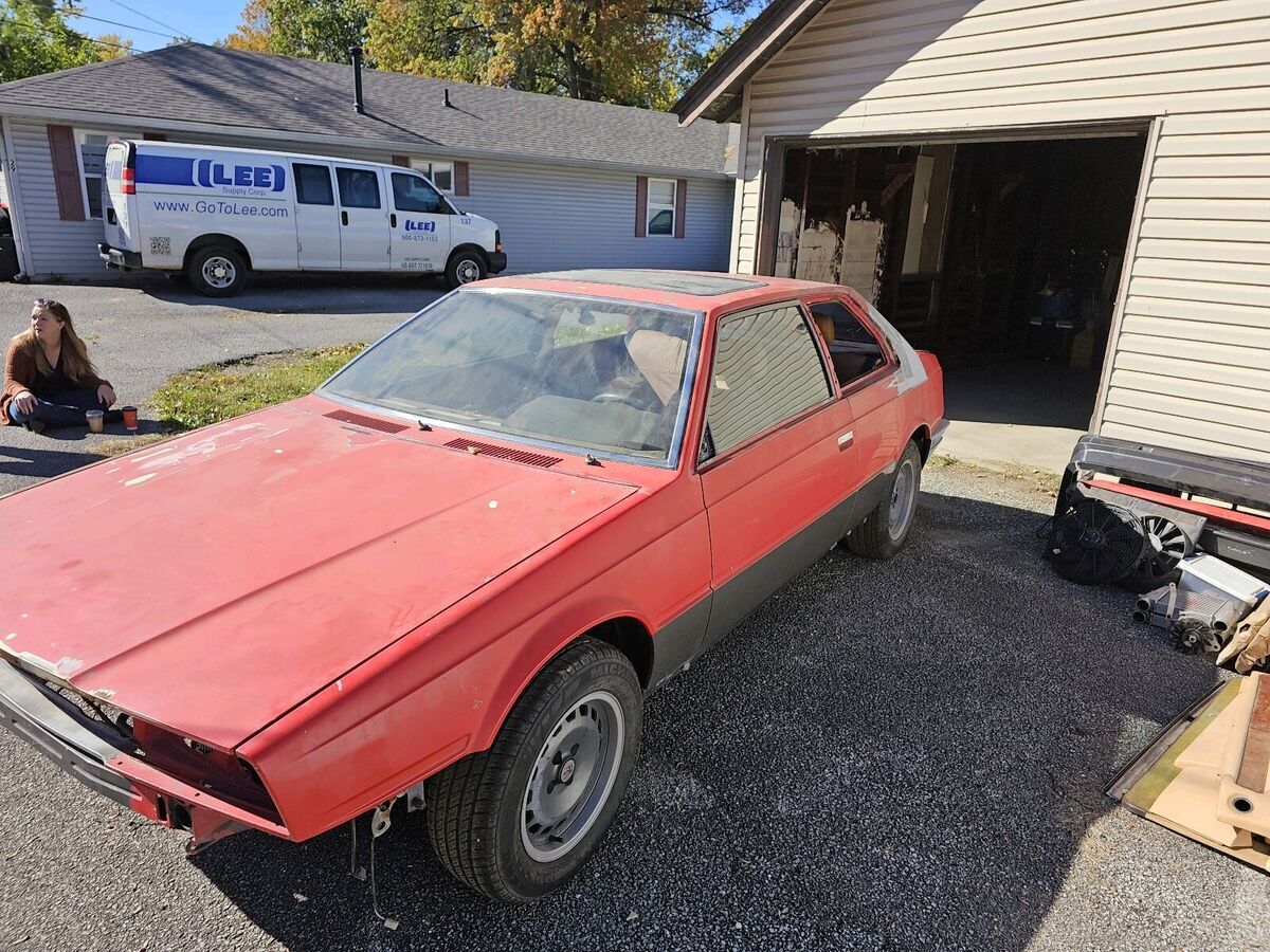 1985 Maserati Biturbo Red RWD Manual ES 1985 Maserati Biturbo ES