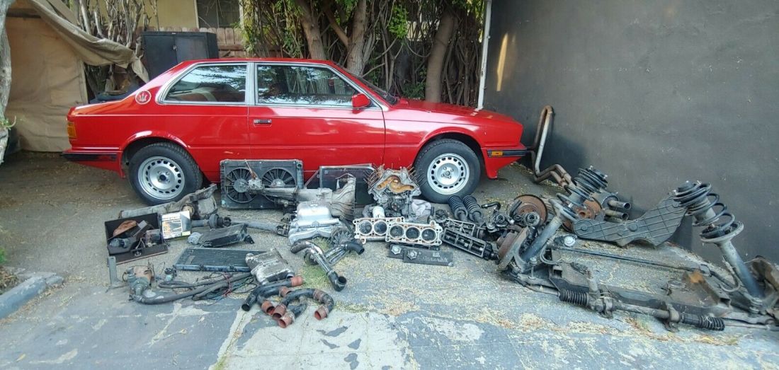 1985 Maserati Biturbo w/ ALL spare parts (5spd swap, intercooler, much more!) 1985 Maserati Biturbo