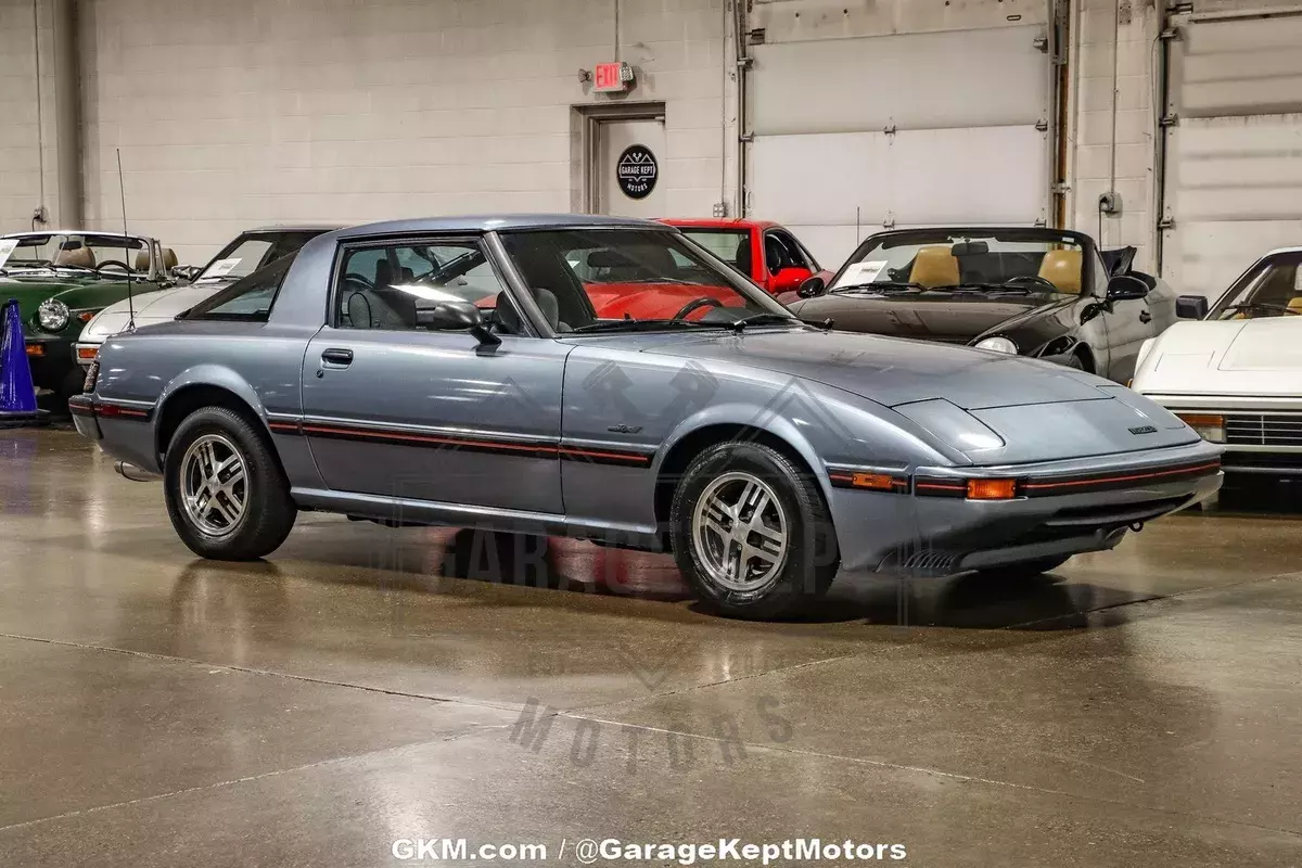 1985 Mazda RX-7 GS GS Blue Coupe 1.2L Rotary 99963 Miles 1985 Mazda RX-7 GS GS
