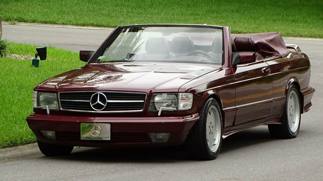 1985 MERCEDE BENZ 500SEC AMG STRAMAN CONVERSION CONVERTIBLE S CLASS MUST SEE 1985 Mercedes-Benz 500-Series S CLASS 126 BODY