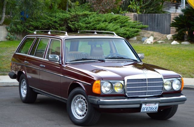 1985 Mercedes-Benz 300-Series W123 turbo diesel wagon , low miles