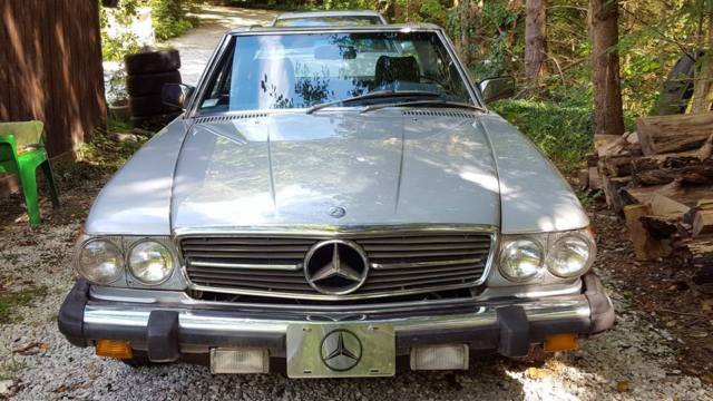 1985 Mercedes 380sl Convertible actual miles power mirror Sharp weekend car 1985 Mercedes-Benz SL-Class
