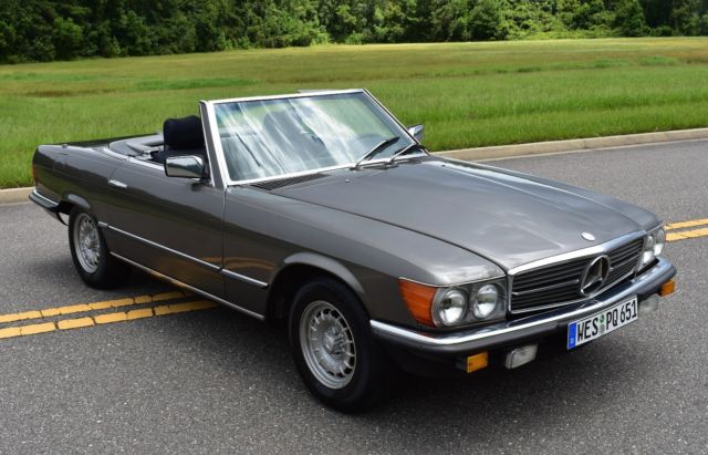 1985 Mercedes 380SL EUROPEAN MODEL R107 Convertible WE SHIP AND EXPORT WORLDWIDE 1985 Mercedes-Benz SL-Class 380SL Euro