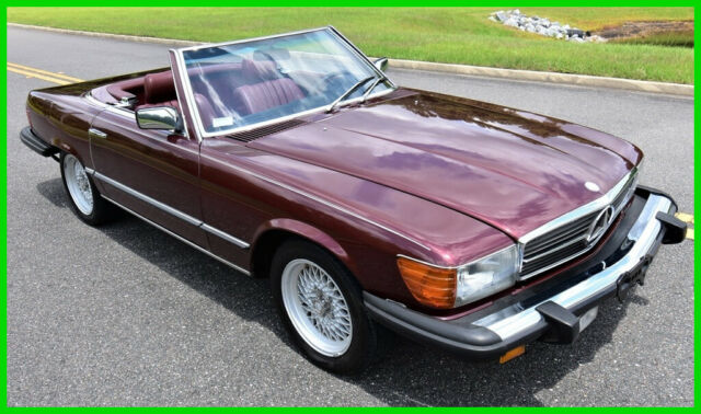 1985 Mercedes 380SL R107 Roadster European Headlights BBS Wheels only 61K Miles! 1985 Mercedes-Benz SL-Class 380SL R107 Roadster Convertible