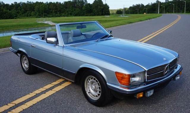 1985 Mercedes 500SL R107 Roadster EUROPEAN MODEL 2 Tops WE SHIP AND EXPORT!!!! 1985 Mercedes-Benz SL-Class 500SL R107