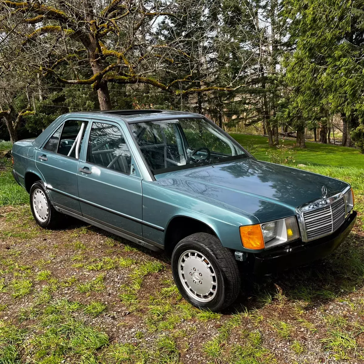 1985 Mercedes-Benz 190E - SHELL + PARTS - Clean WA Car Caged and Ready to Build 1985 Mercedes-Benz 190-Series