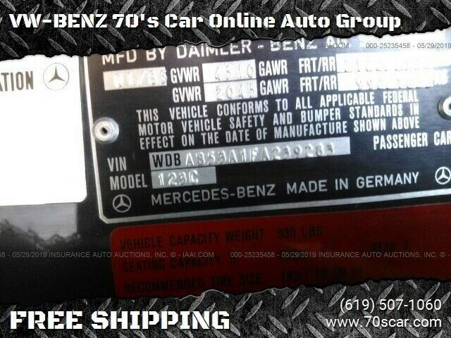 1985 Mercedes-Benz 300-Series 300 CD 2dr Turbodiesel Coupe - photo 11