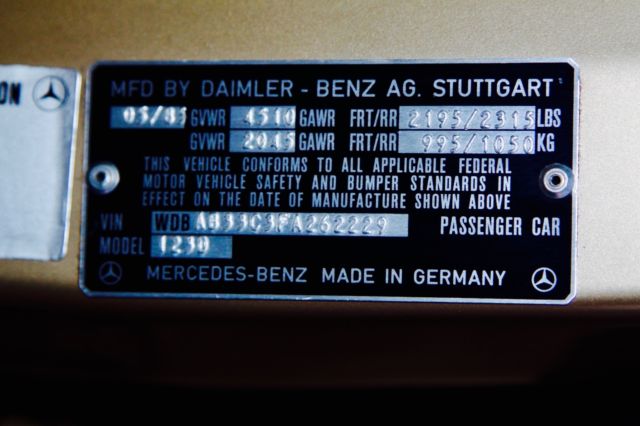1985 Mercedes-Benz 300-Series - photo 12