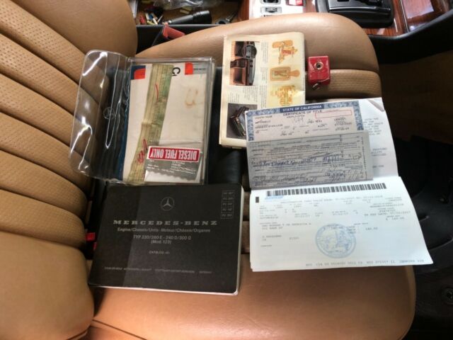 1985 Mercedes Benz 300D Turbo Diesel, all books and papers, title original owner 1985 Mercedes-Benz 300-Series 300D Turbo Diesel