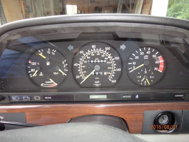 1985 Mercedes-Benz 380SE 4DR Sedan 1985 Mercedes-Benz 300-Series