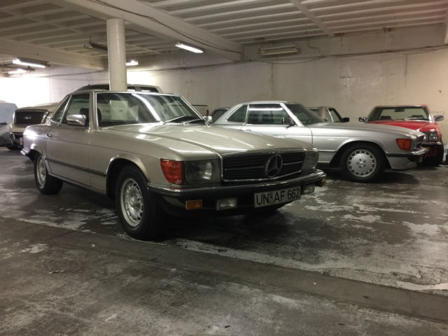 1985 Mercedes Benz 380SL 500SL 280SL Euro Import 1985 Mercedes-Benz SL-Class