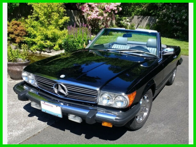 1985 Mercedes-Benz 380SL All Steel Original Convertible 3.8L V8 Auto 1985 Mercedes-Benz 300-Series All Steel 2 Dr Convertible